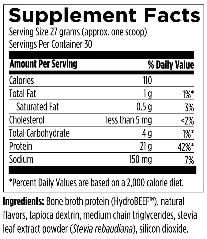 Beef Protein Pre-Order