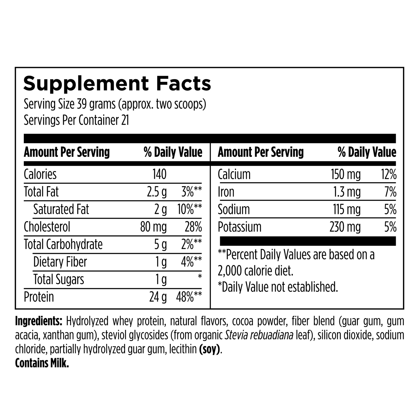 Hydrolyzed Iso-Whey Protein