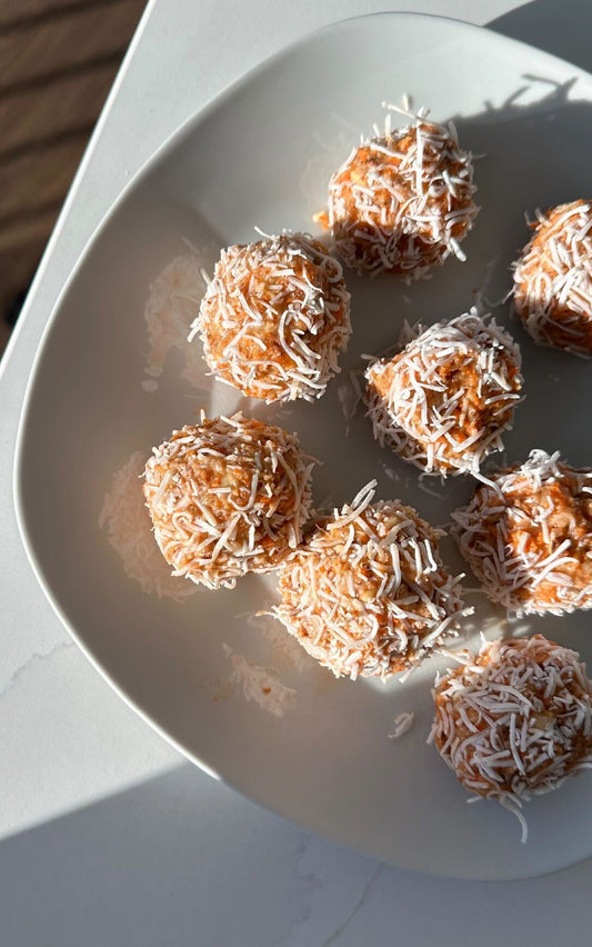 Carrot Cake Protein Balls Recipe
