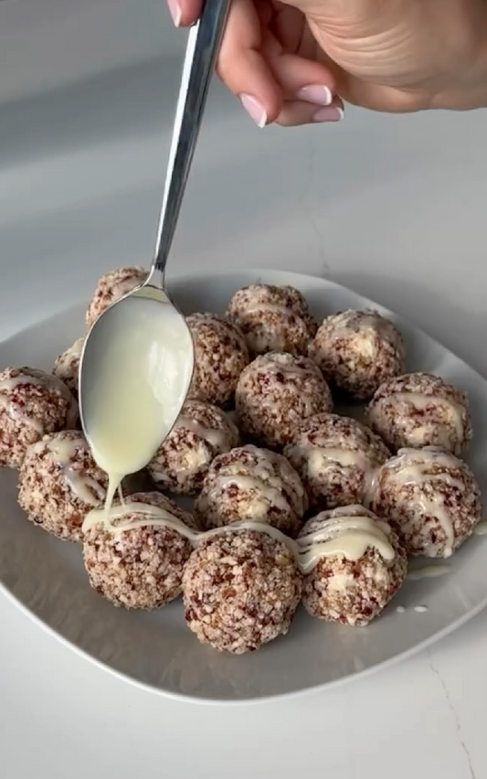 White Chocolate Protein Bites Recipe