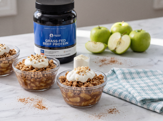 Spice Apple Protein Crumble