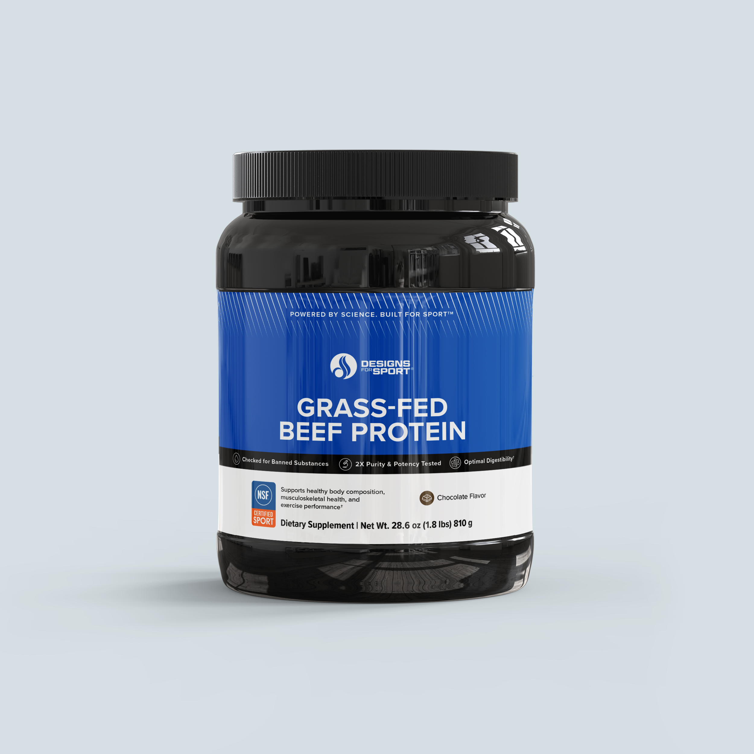 Grass-Fed Beef Protein Powder - GMO and Sucrose Free