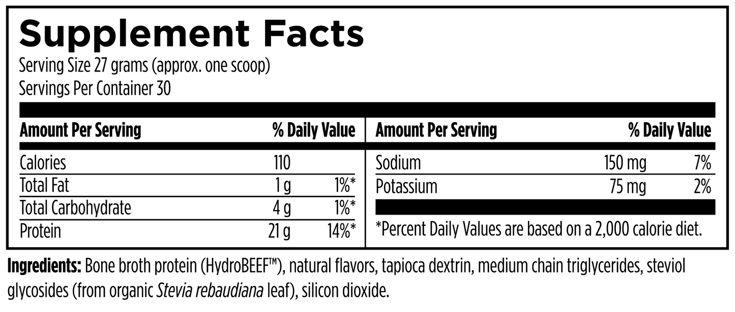 GRASS-FED BEEF PROTEIN